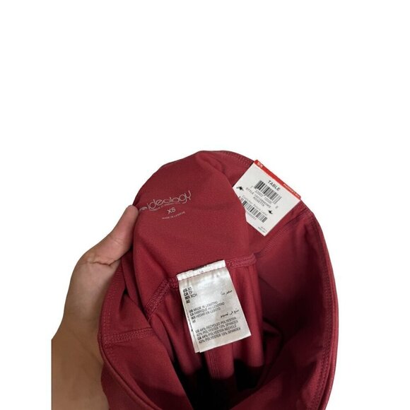 NWT Ideology Shiny Leggings Pink X-Small - Picture 4 of 4